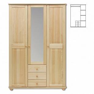 Sosnowa szafa SF100
